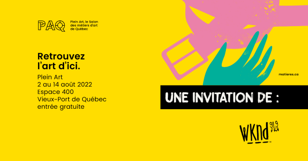 Retrouvez l'art d'ici !