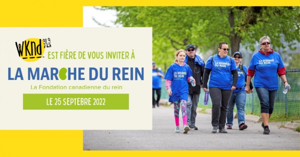 WKND 91,9 vous invite à la Marche du Rein!