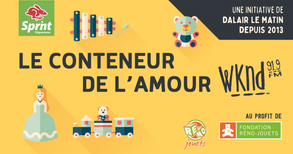 Le conteneur de l'amour est enfin de retour !