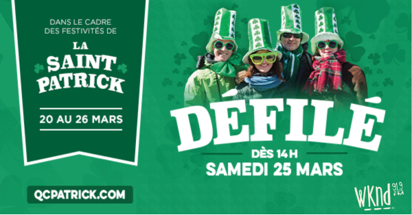 La ville passe au vert pour le Défilé de la St-Patrick!