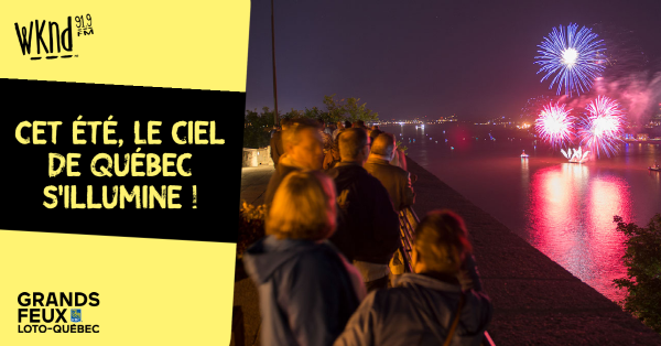 Les Grands Feux Loto-Québec illuminent le ciel de Québec!