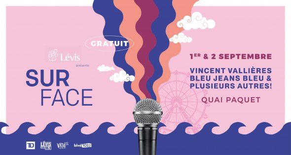 Spectacle Surface: la fin de l'été tout en musique!