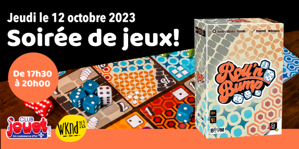 Soirée de jeux au Club Jouet