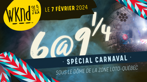 Un 6@9 1/4 hivernal au Carnaval!