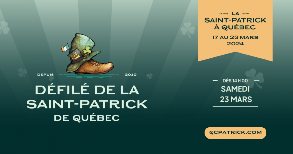 Défilé de la St-Patrick de Québec!