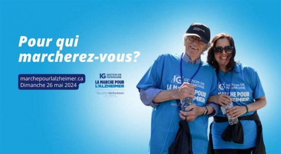 La marche pour l'Alzheimer 2024