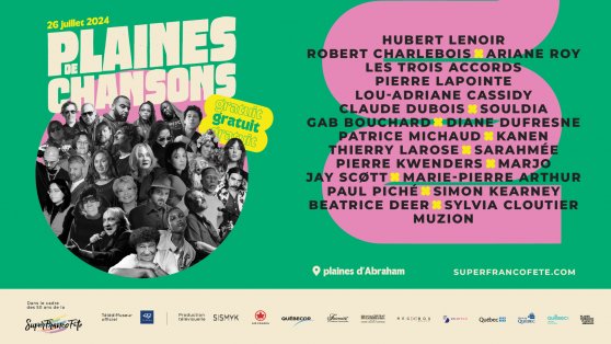 Plaines de chansons - Un évènement historique et GRATUIT!