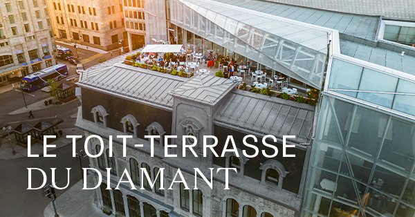 Le toit-terrasse du Diamant