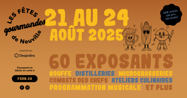 Savourez l’été aux Fêtes gourmandes de Neuville!